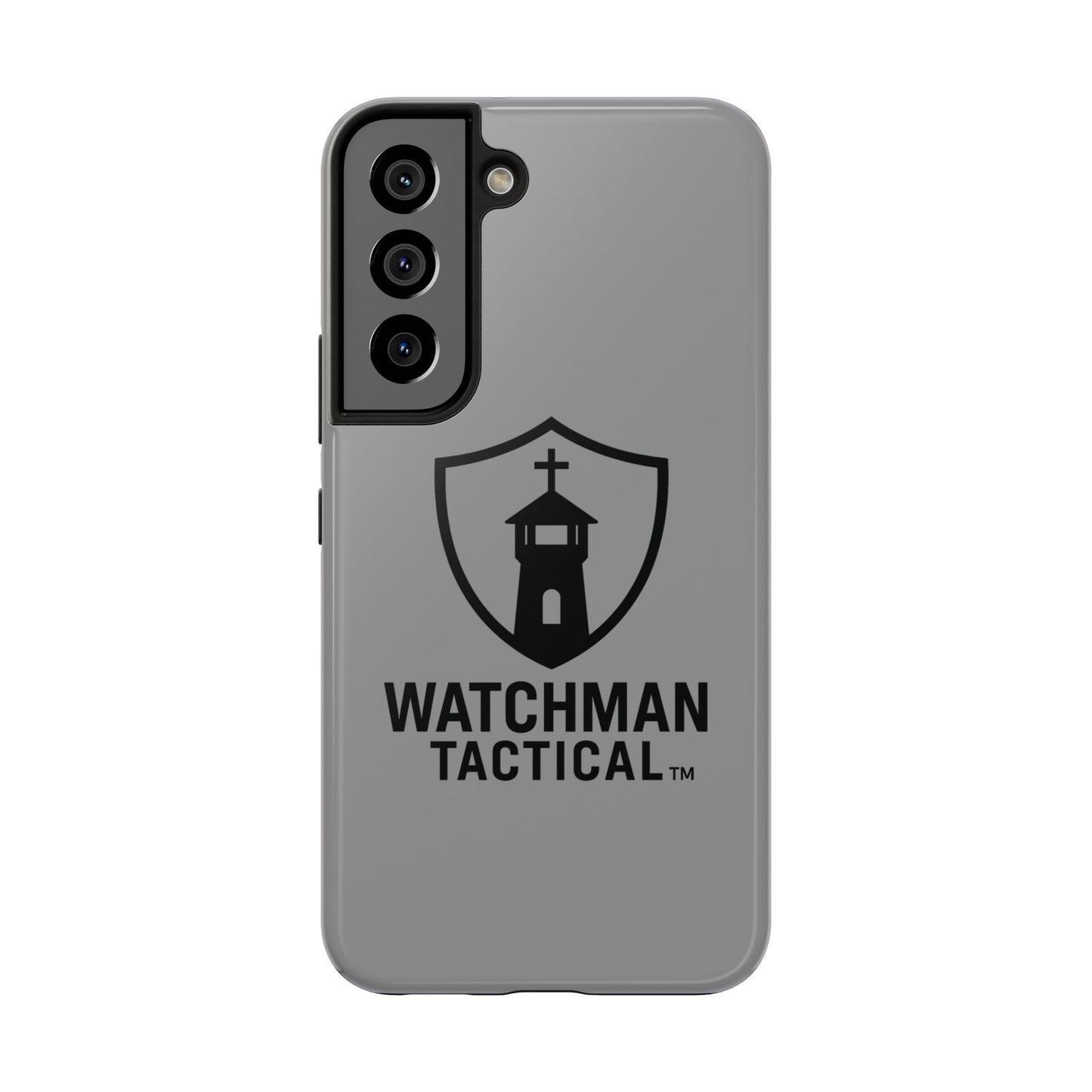 Watchman Tactical Phone Case — Rugged Protective Case with Shield & Lighthouse Logo