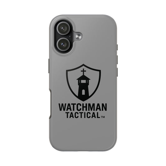 Watchman Tactical Phone Case — Rugged Protective Case with Shield & Lighthouse Logo