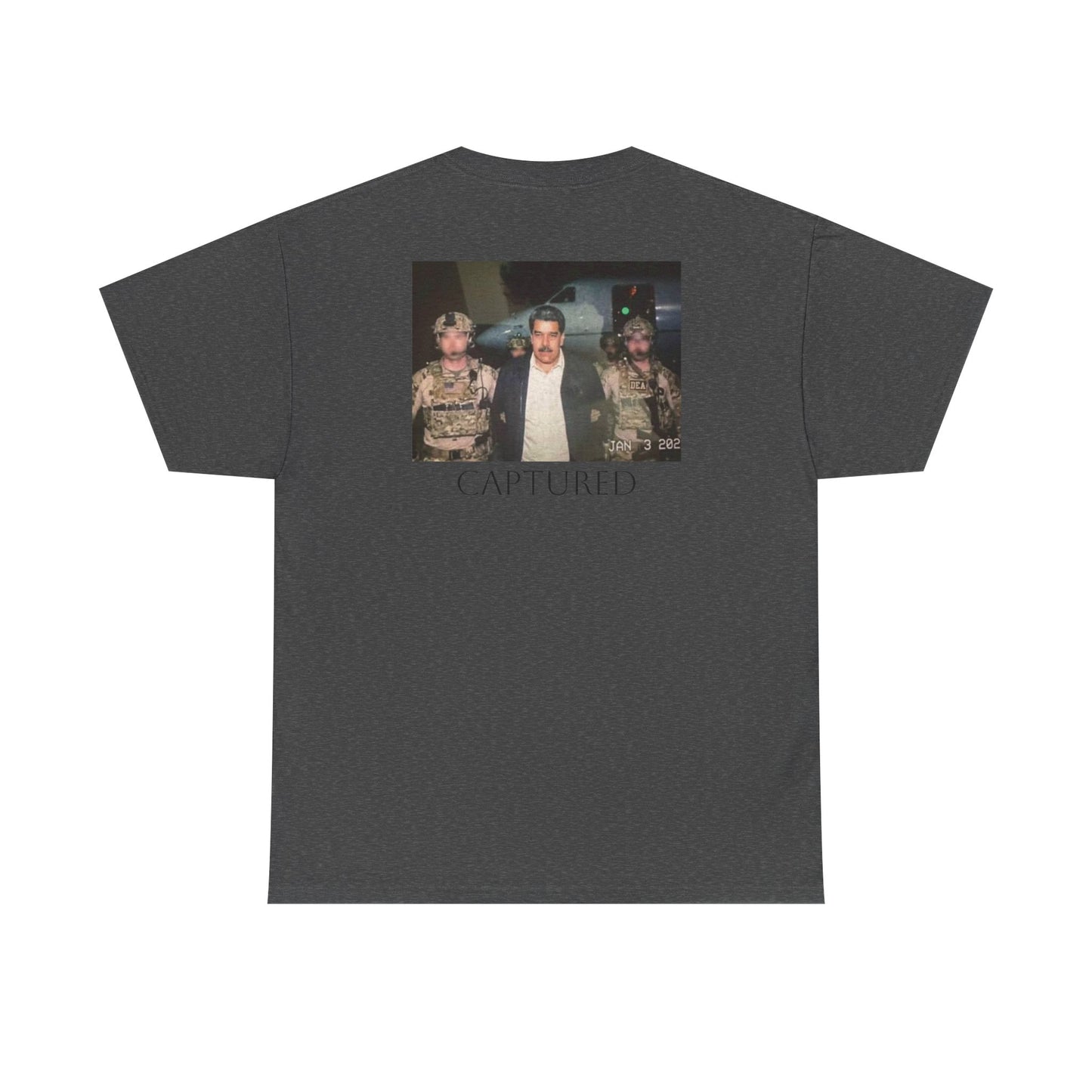 Graphic Tee — 'Captured' Photo Print Back
