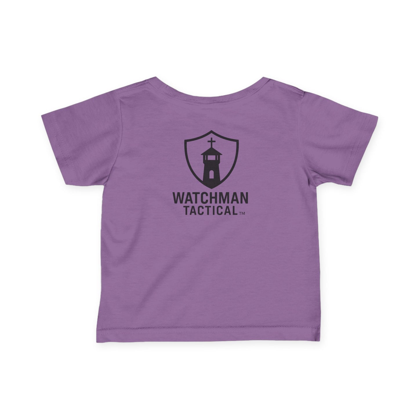 Infant Tee — "Pray Prepare Protect" Watchman Tactical Baby Shirt